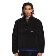 Jakke Stüssy Corduroy Mock Pullover Sort | 115624-0001, 0