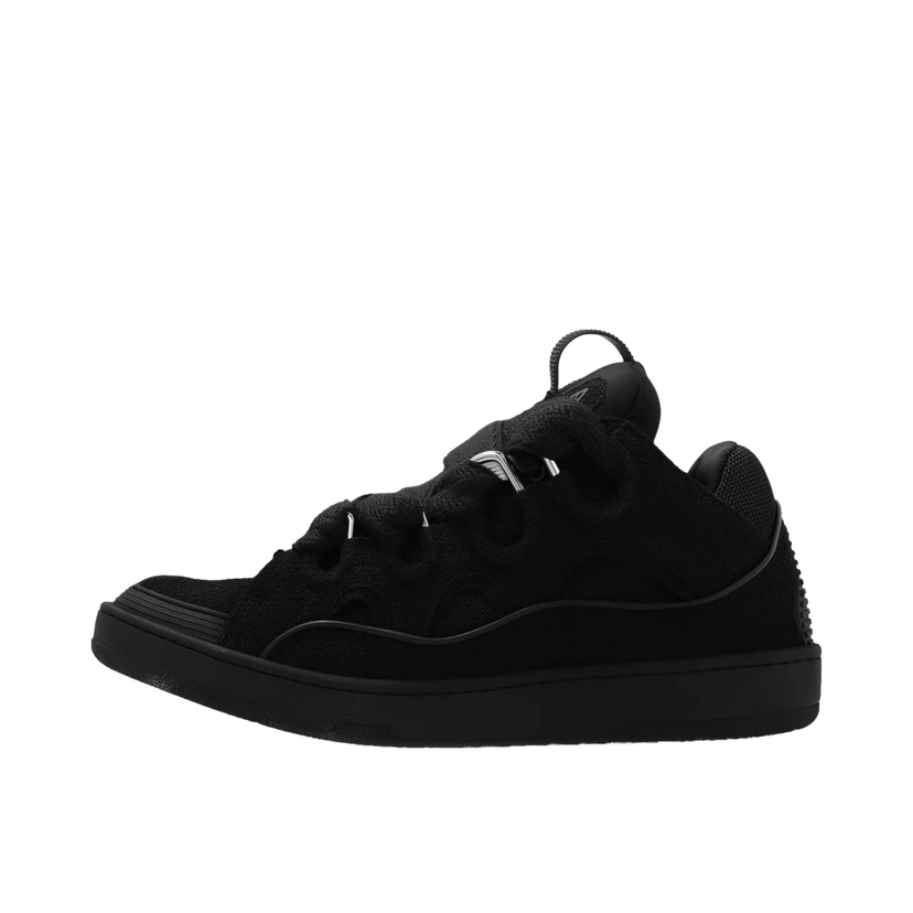 Sneakers og sko LANVIN Leather Curb "Triple Black" Sort | FMSKRK11GRIPA23 1010