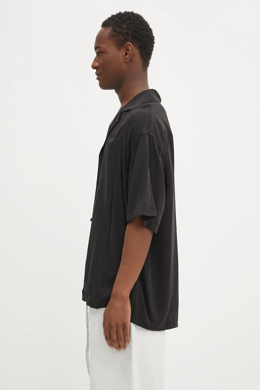 Skjorte 032C 032c ''111'' Bowling Shirt Sort | S25-URW-1302-000, 1