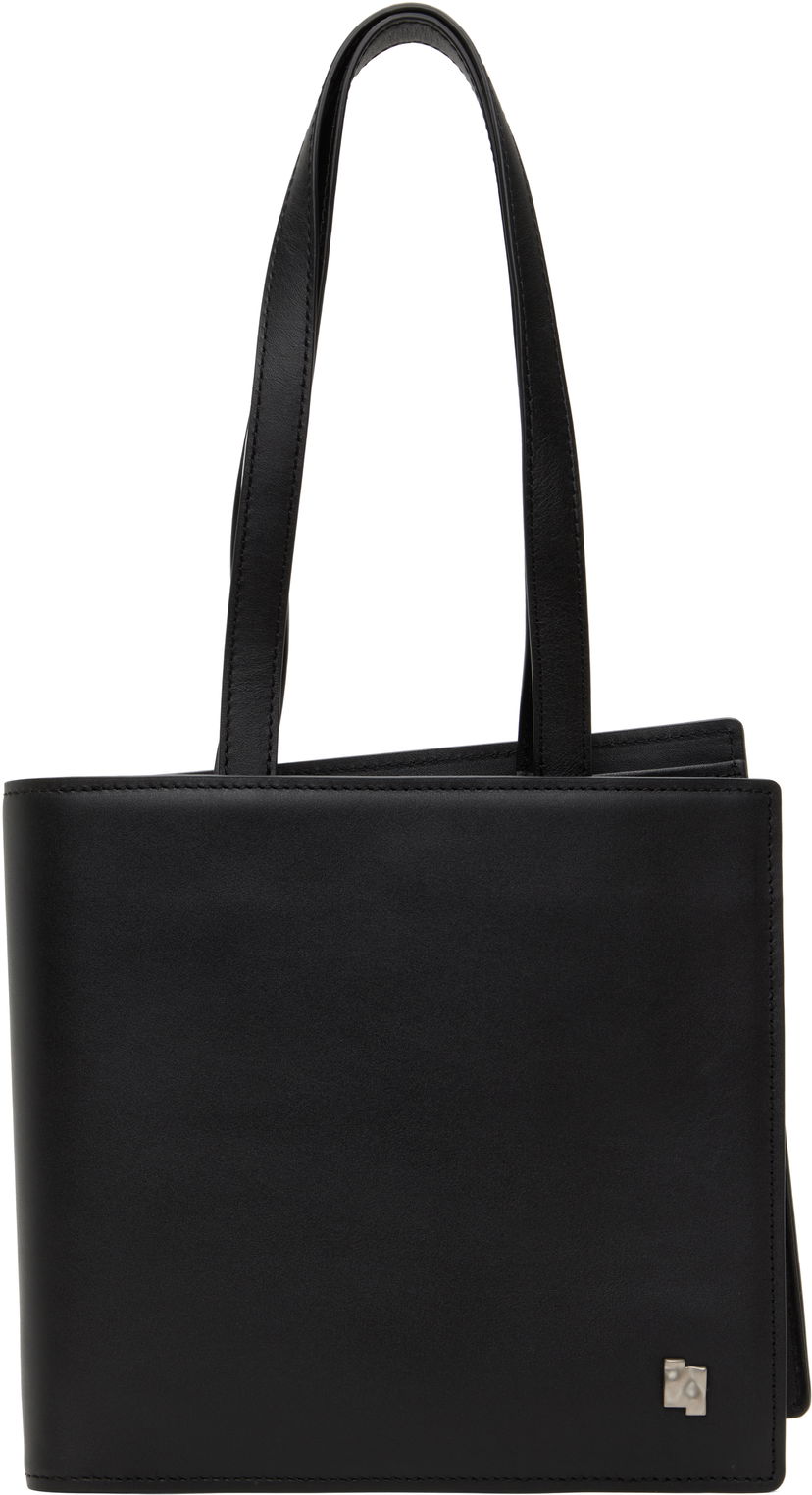 Mulepose ADER ERROR Leather Tote Bag Sort | BN01FWBA2001BK