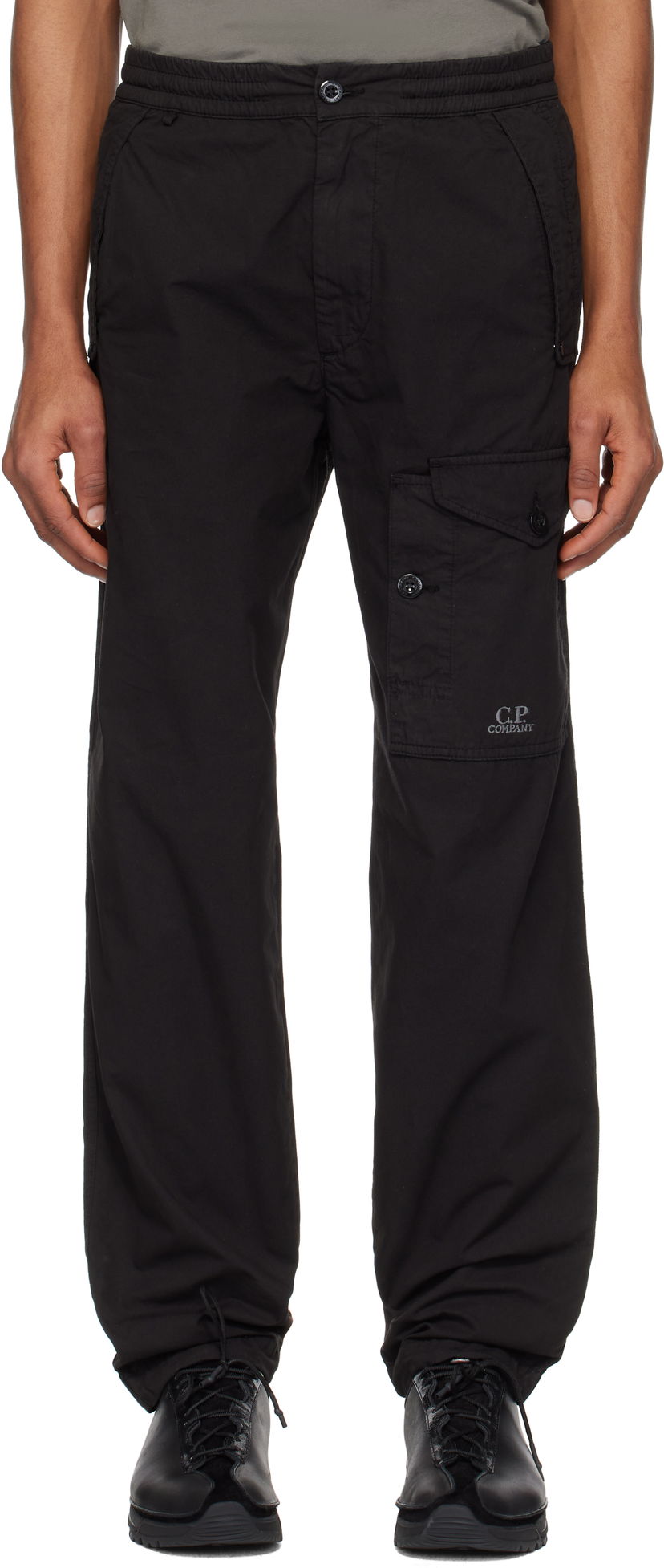Cargo bukser C.P. Company C.P. Company Microreps Cargo Pants Sort | 18CMPA059A-006475G