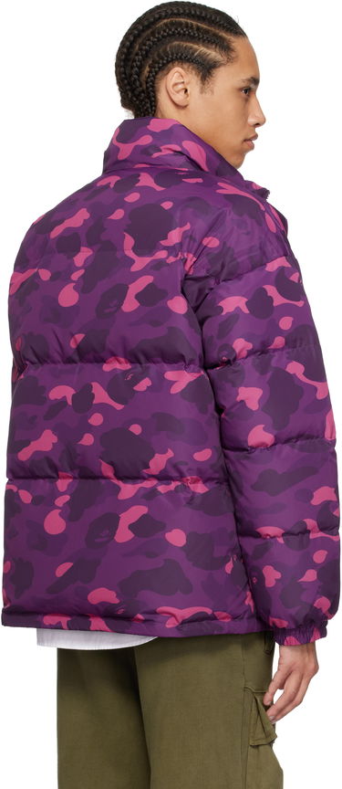 Puffer jakke BAPE Camo Reversible Down Jacket Lilla | 001DNK801007M, 2