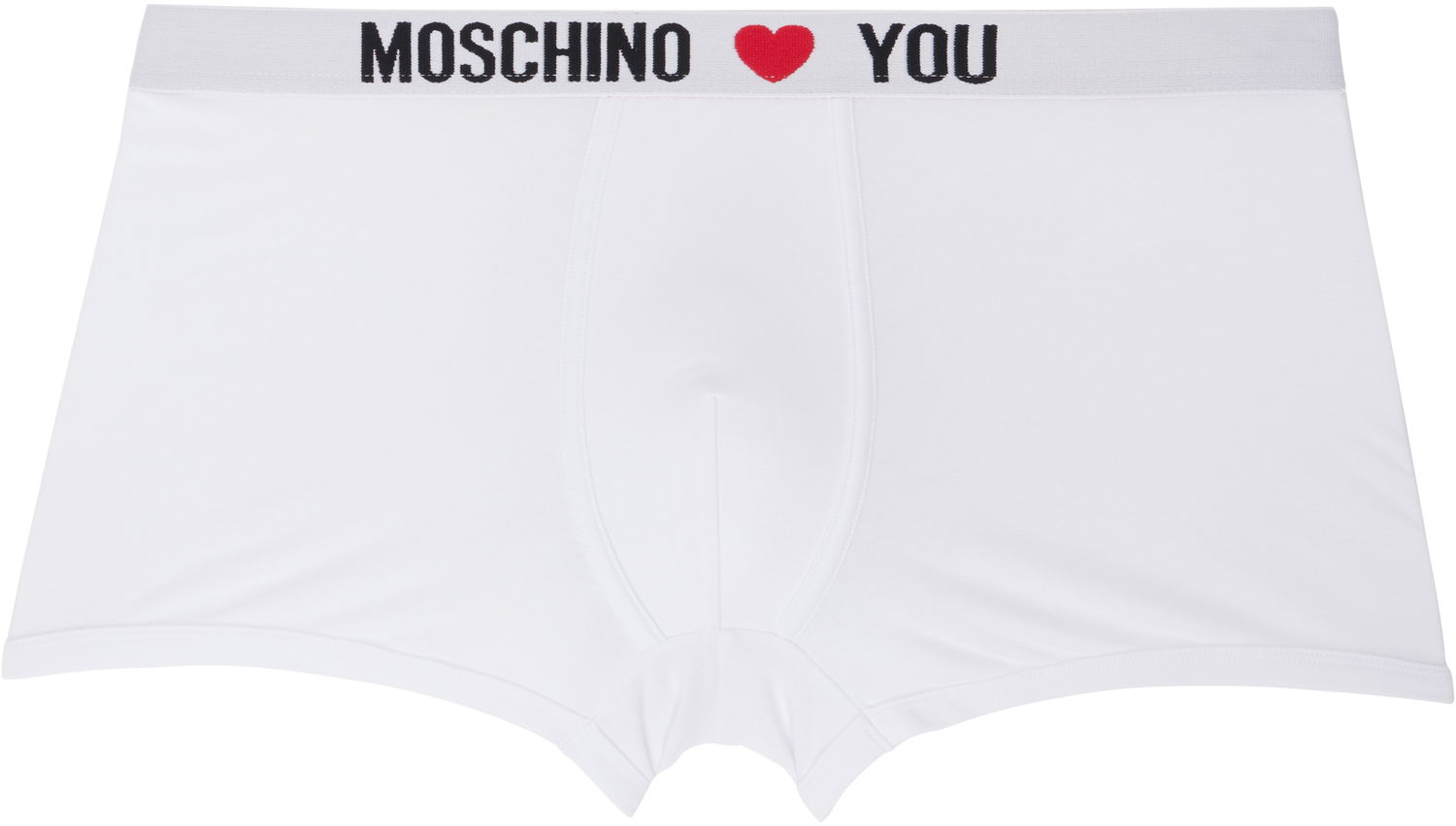 Boksere Moschino Moschino 'My Valentine' Two-Pack Boxers Hvid | 251V11311 4402 1555, 1