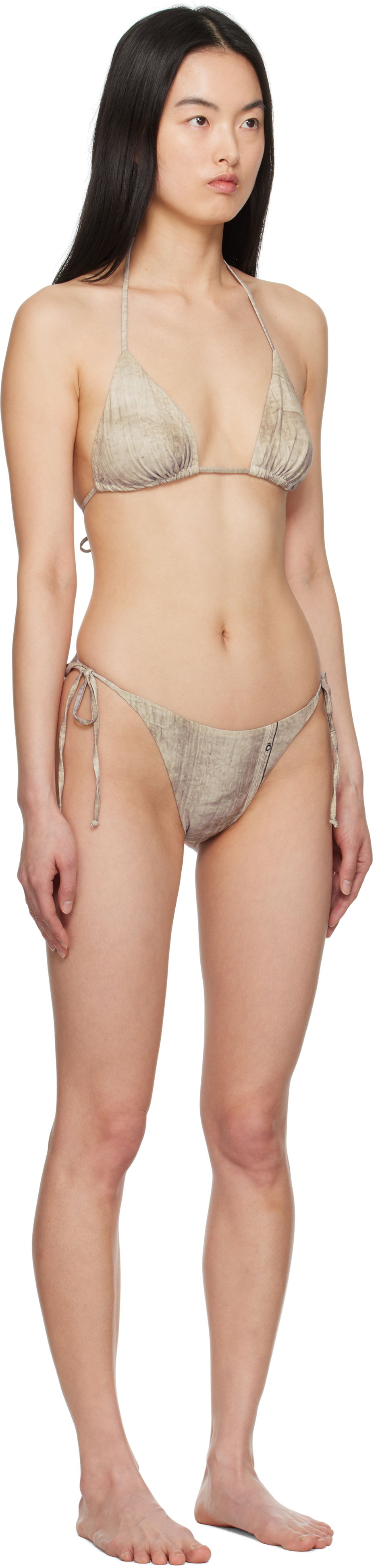 Badetøj Serapis Serapis Piraeustruck Tarp Bikini Beige | SS25_BI_4, 1