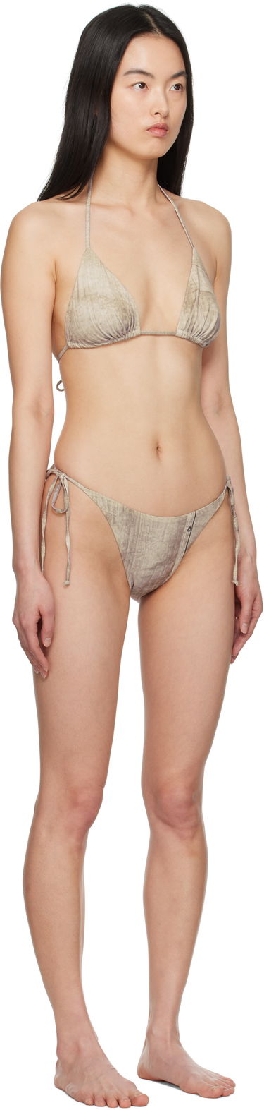Badetøj Serapis Serapis Piraeustruck Tarp Bikini Beige | SS25_BI_4, 1