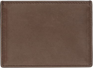 Tegnebog Thom Browne Thom Browne Soft Calf Leather Single Card Holder Brun | MAW020L-L0117, 2