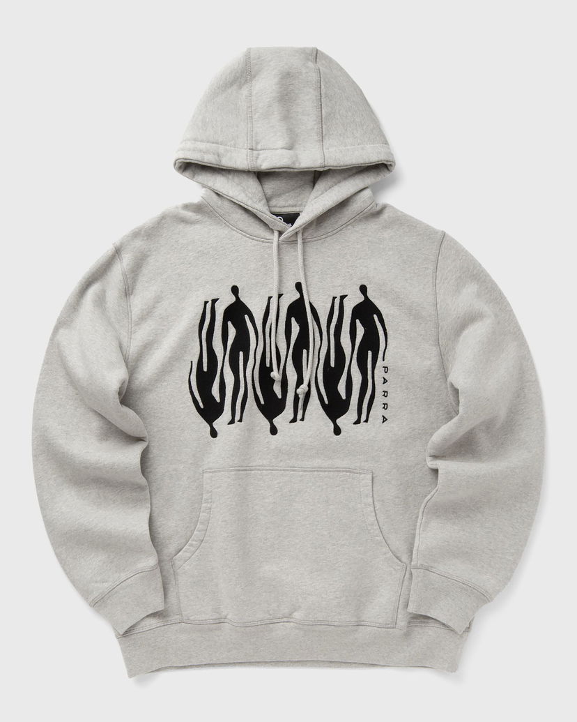 Sweatshirt By Parra Connected Guy Hoodie Grå | 54225