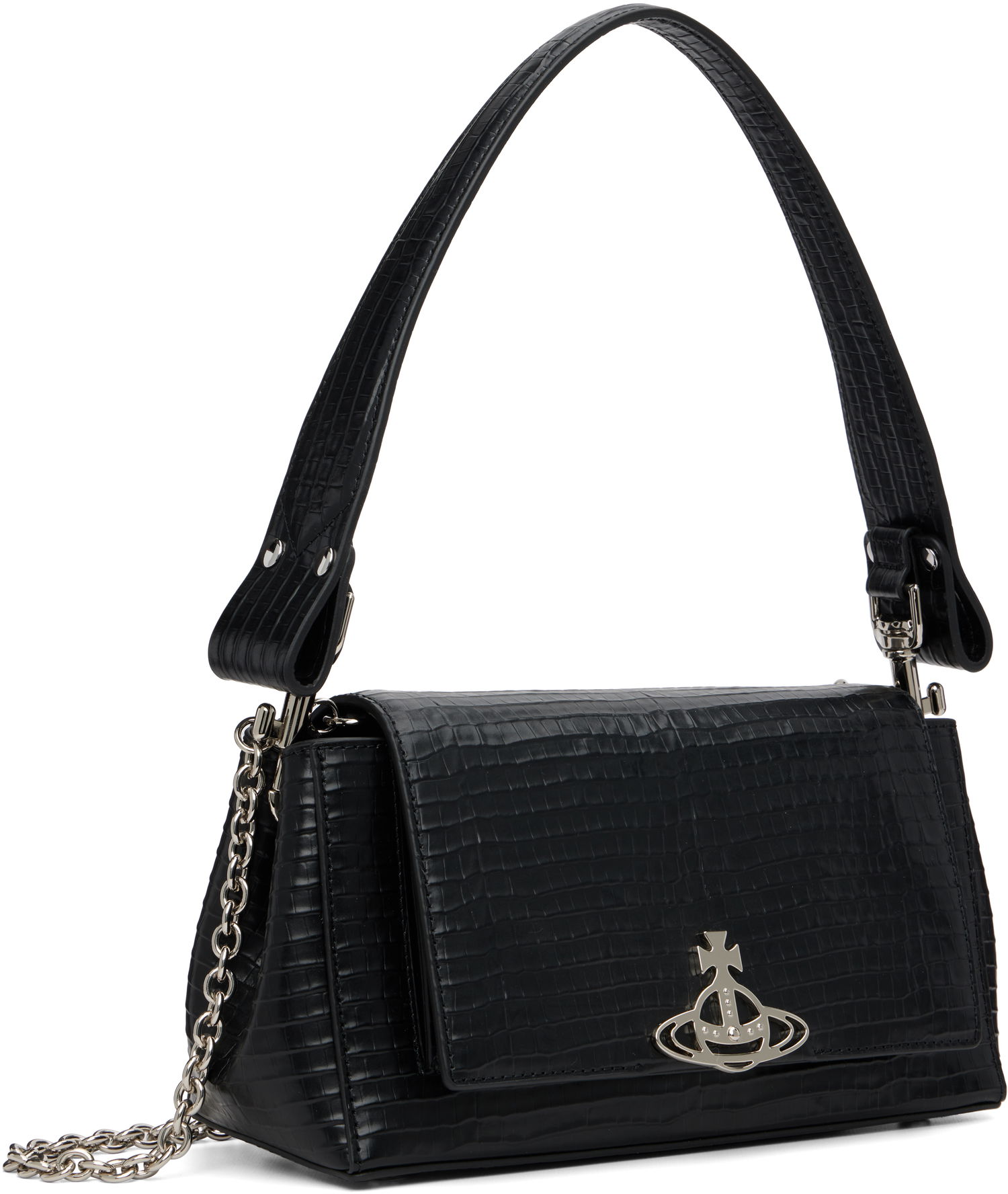 Håndtaske Vivienne Westwood Vivienne Westwood Hazel Medium Handbag Sort | 46020001W-L00C0-, 1