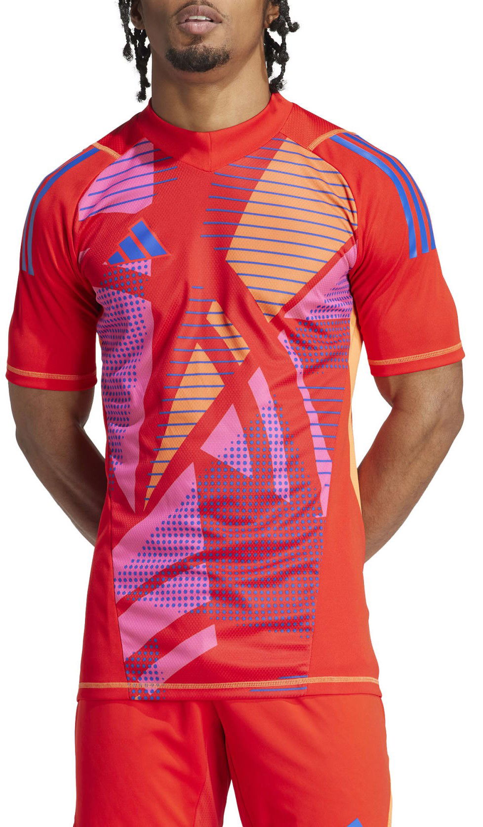 Jersey adidas Originals adidas T24 P GK JSY Rød | in0425, 0