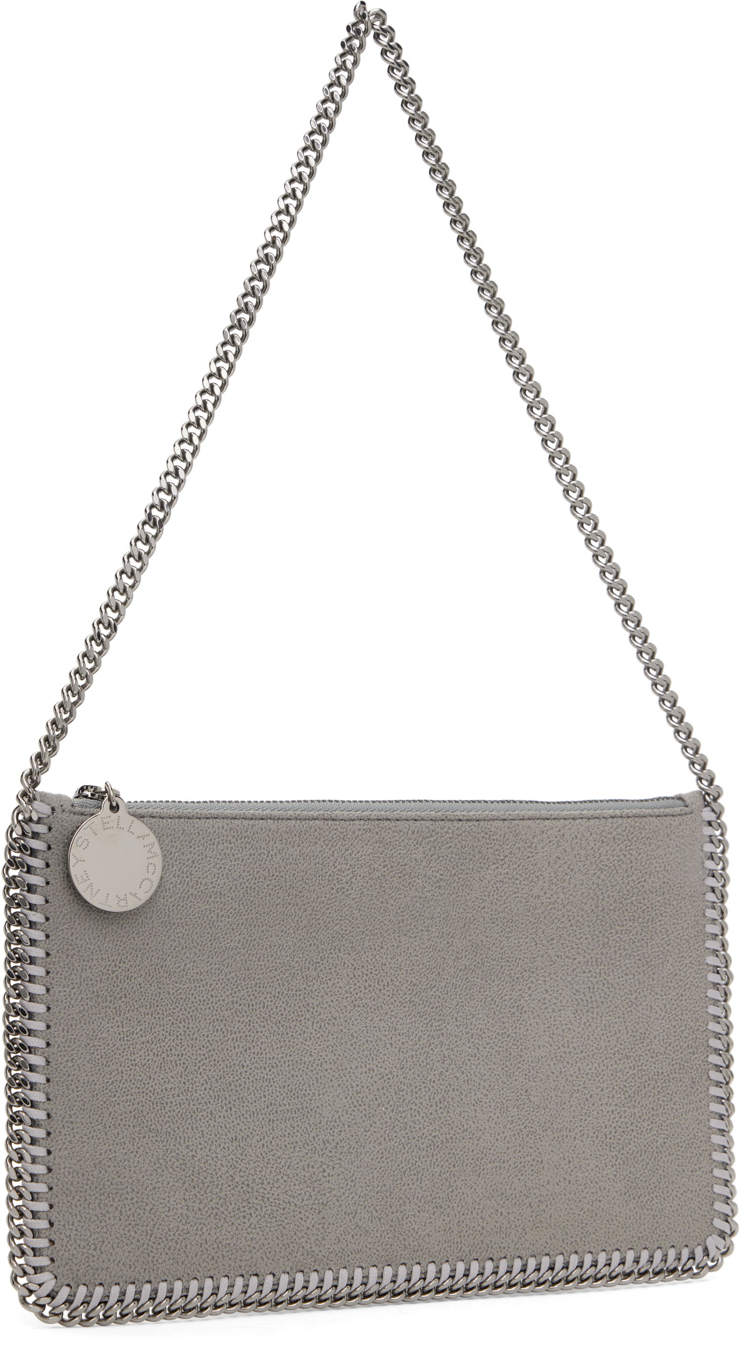 Skuldertaske Stella McCartney Falabella Chain Wallet Grå | 7P0076W9132, 1