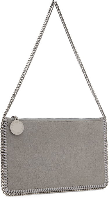 Skuldertaske Stella McCartney Falabella Chain Wallet Grå | 7P0076W9132, 1