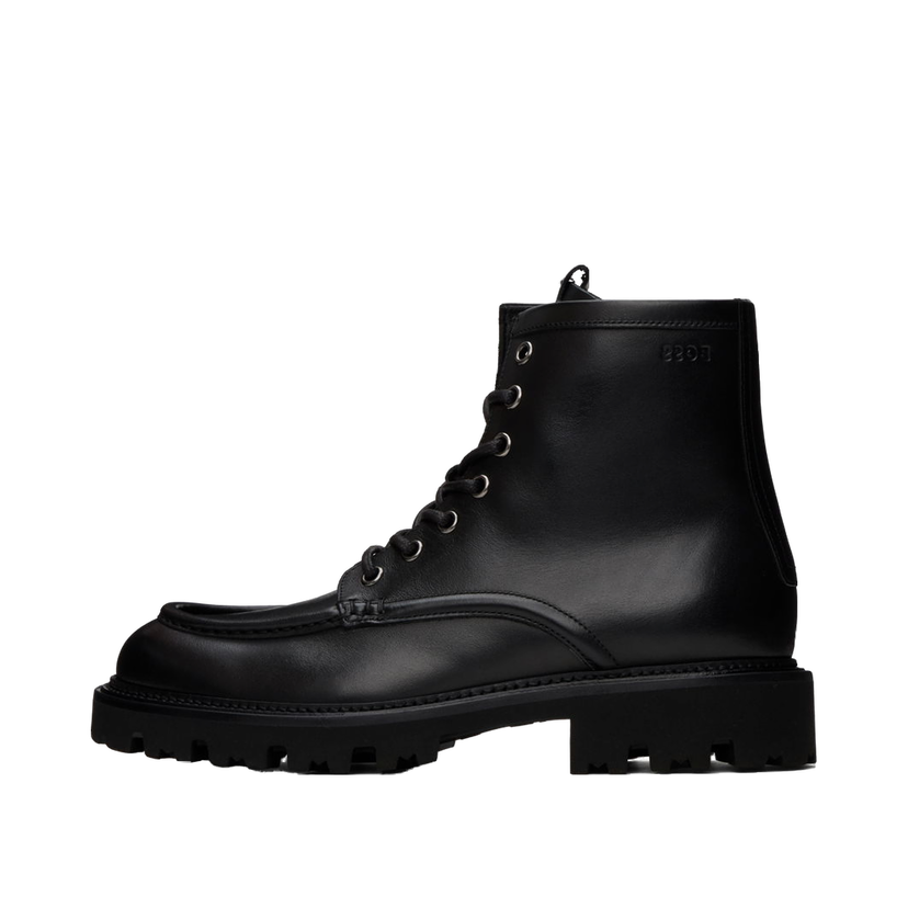 Sneakers og sko BOSS Leather Boots Sort | 50529268