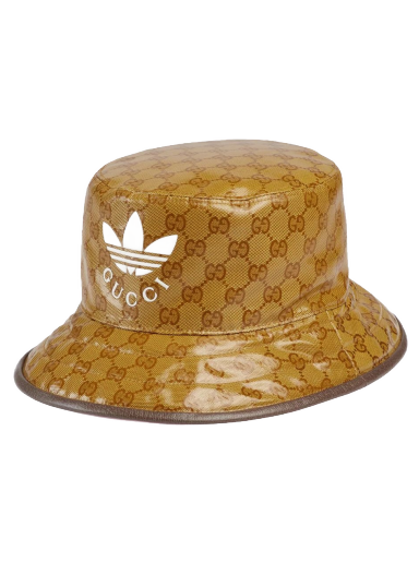 Hat Gucci adidas x Bucket Hat Brun | 696484 4HAP2 7164