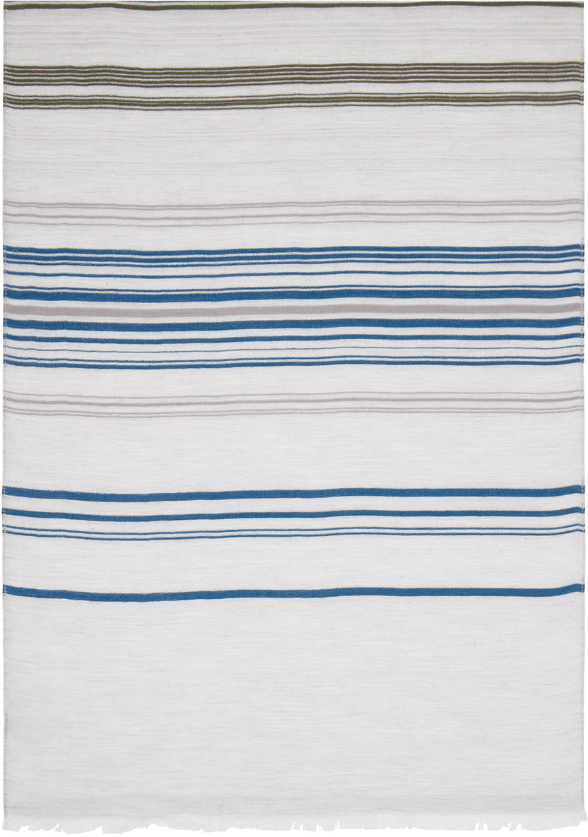 Tørklæde Paul Smith Paul Smith Thin Stripe Scarf Blå | M1A-150C-N020-70-0, 0