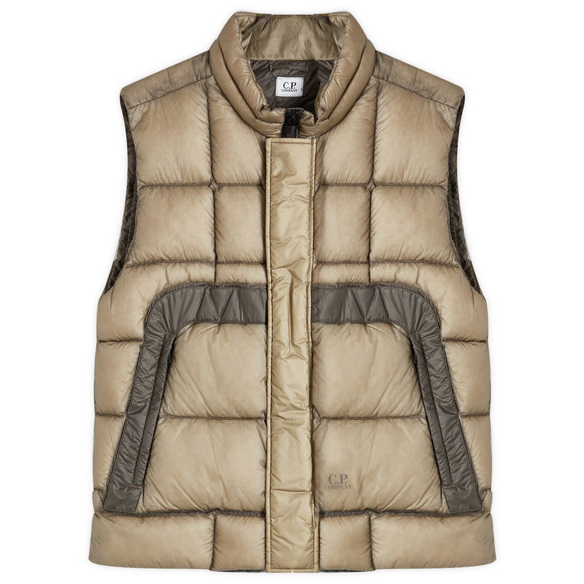 Vest C.P. Company D.D Shell Down Vest Grøn | CMOW207A-006099A-327