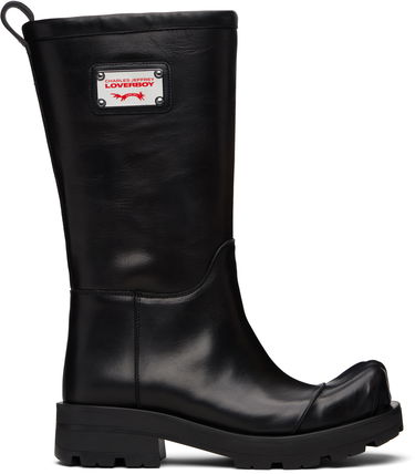 Sneakers og sko Charles Jeffrey Loverboy Charles Jeffrey LOVERBOY Sheathed Moggies Boots Sort | 52150301, 0