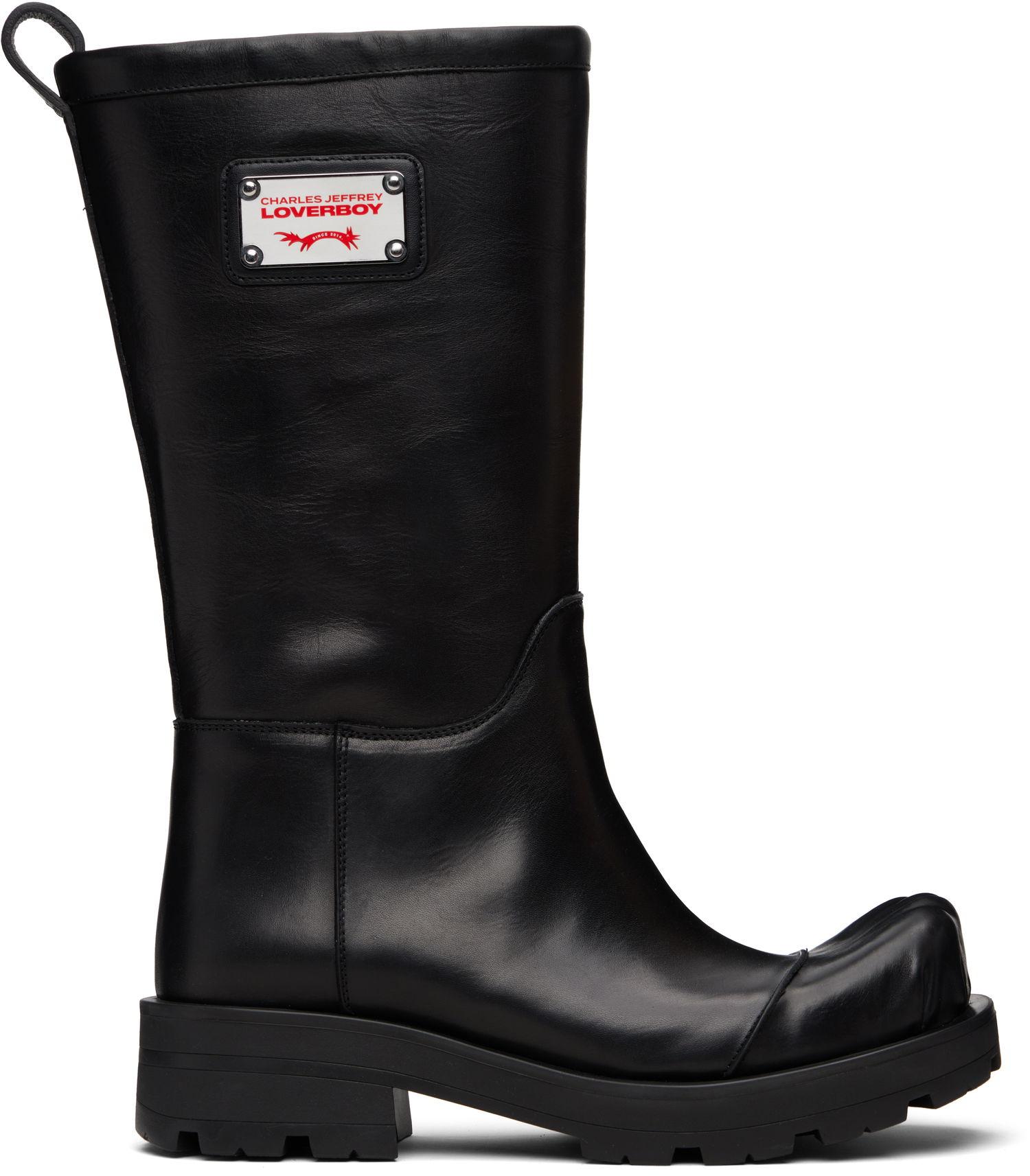 Sneakers og sko Charles Jeffrey Loverboy Charles Jeffrey LOVERBOY Sheathed Moggies Boots Sort | 52150301, 0