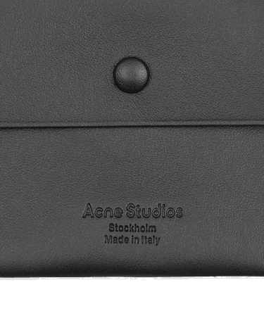 Tilbehør Acne Studios Folded Card Holder Black Grå | CG0097- 900, 5
