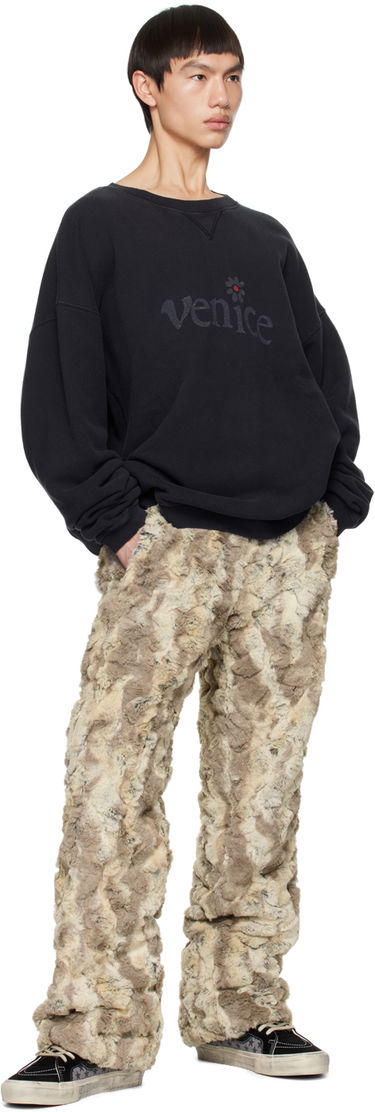 Sweatshirt ERL 'Venice' Print Sweatshirt Sort | ERL06T037, 3