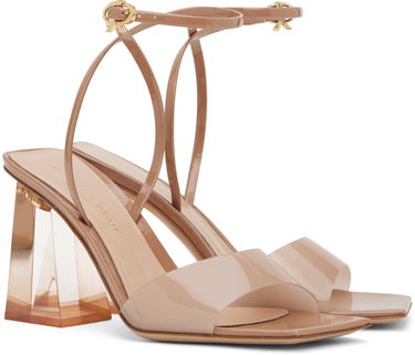 Sneakers og sko Gianvito Rossi Gianvito Rossi Cosmic Heeled Sandals Beige | G32208.85PLX.GSV, 3