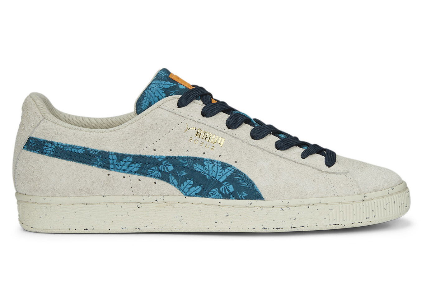 Sneakers og sko Puma Suede Gentle Jungle Ivory Hvid | 390057-01, 0