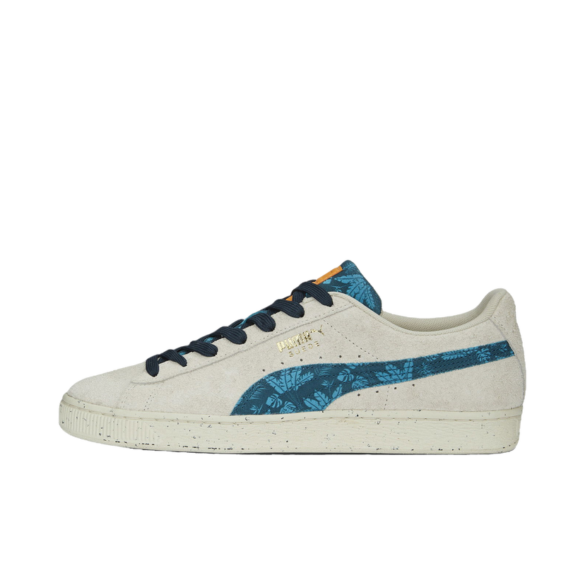 Sneakers og sko Puma Suede Gentle Jungle Ivory Hvid | 390057-01