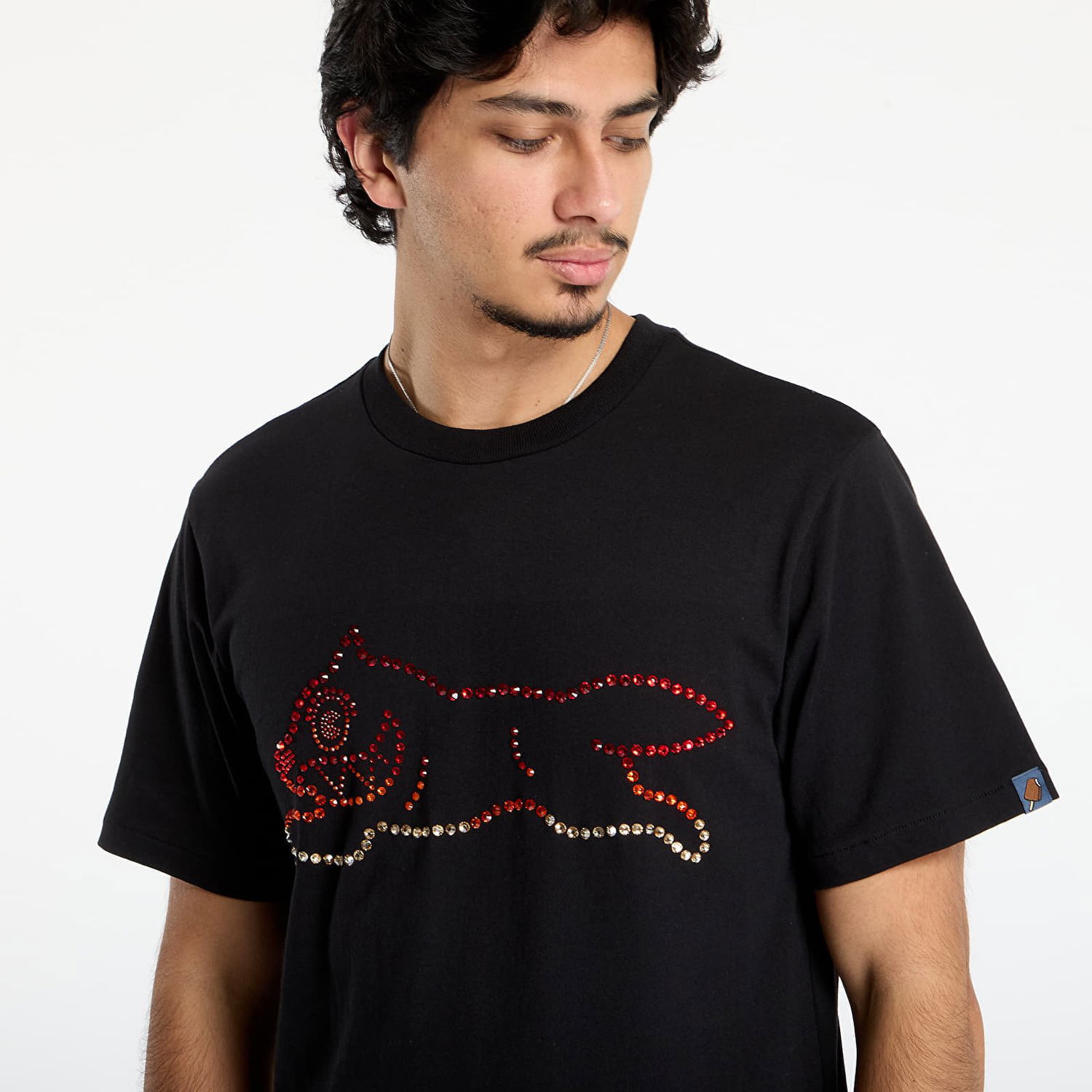 T-shirt BILLIONAIRE BOYS CLUB Icecream Crystal Running Dog T-Shirt Sort | IC25489 Black, 1