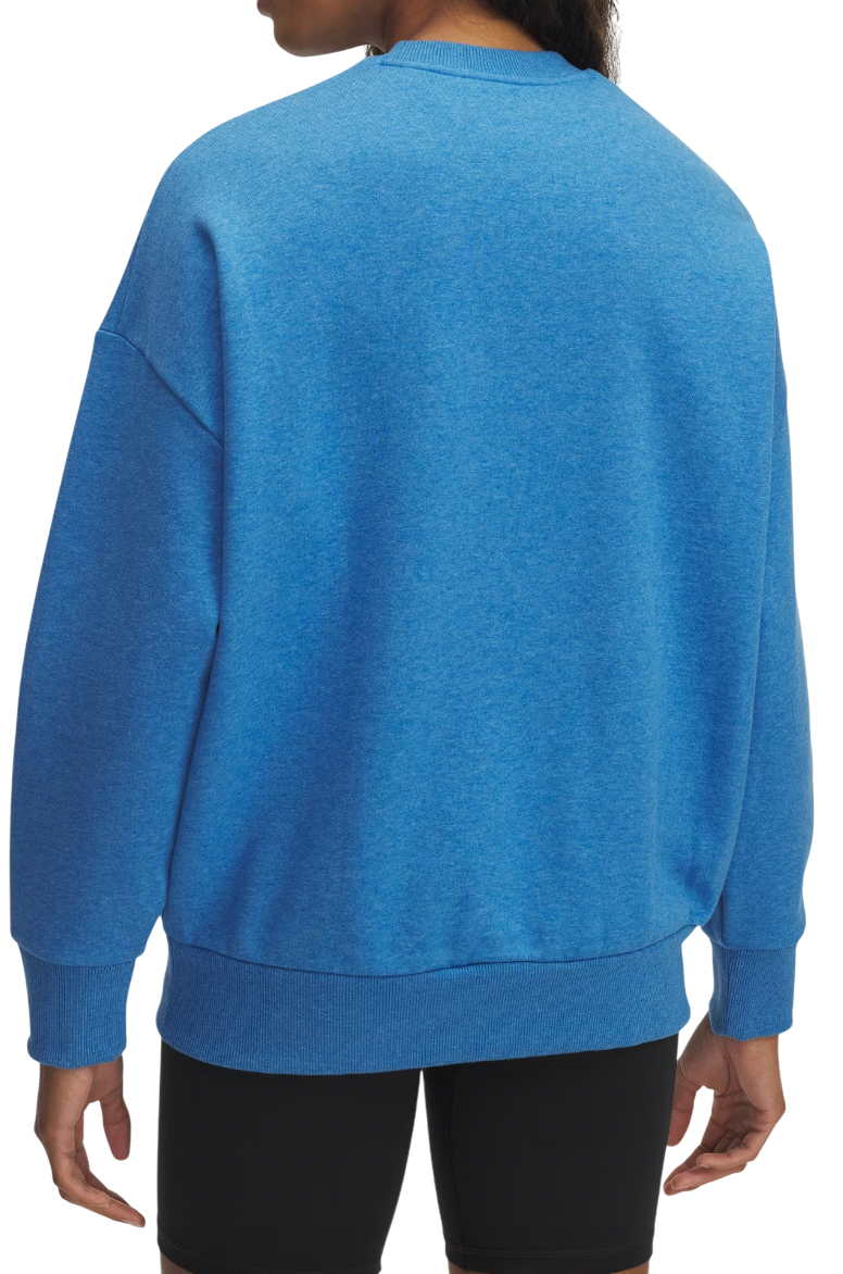 Sweatshirt Under Armour Oversized Rival Fleece Crew Sweatshirt Blå | 1386463-403, 1