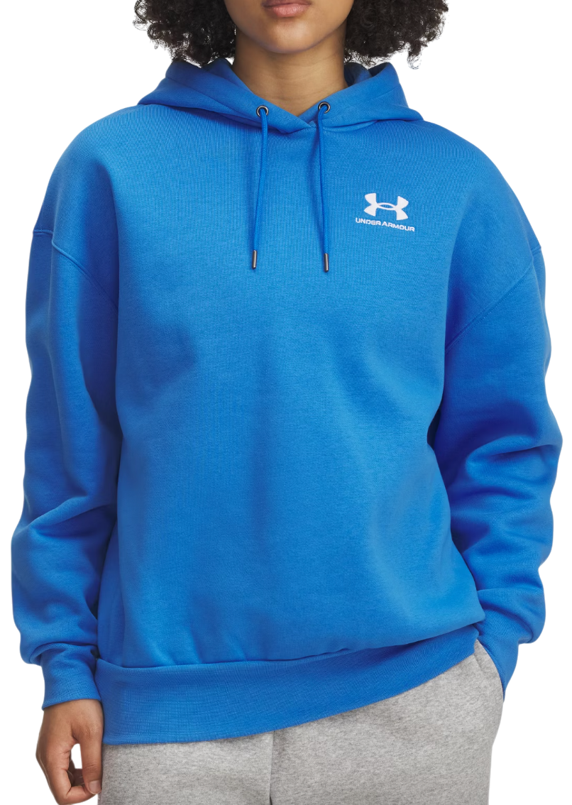 Sweatshirt Under Armour Under Armour UA Icon Fleece OS Hoodie Blå | 1379495-403