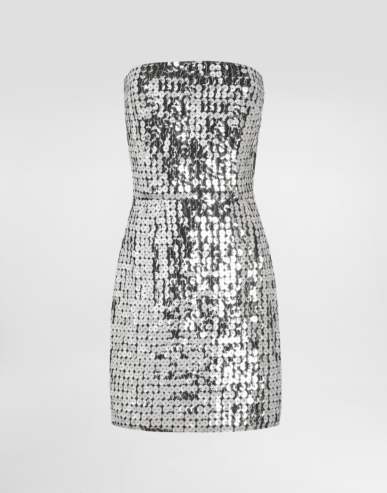 Kjole Dolce & Gabbana Dolce & Gabbana Sequin Dress Metalisk | F60ELTFLSL3S0998, 0
