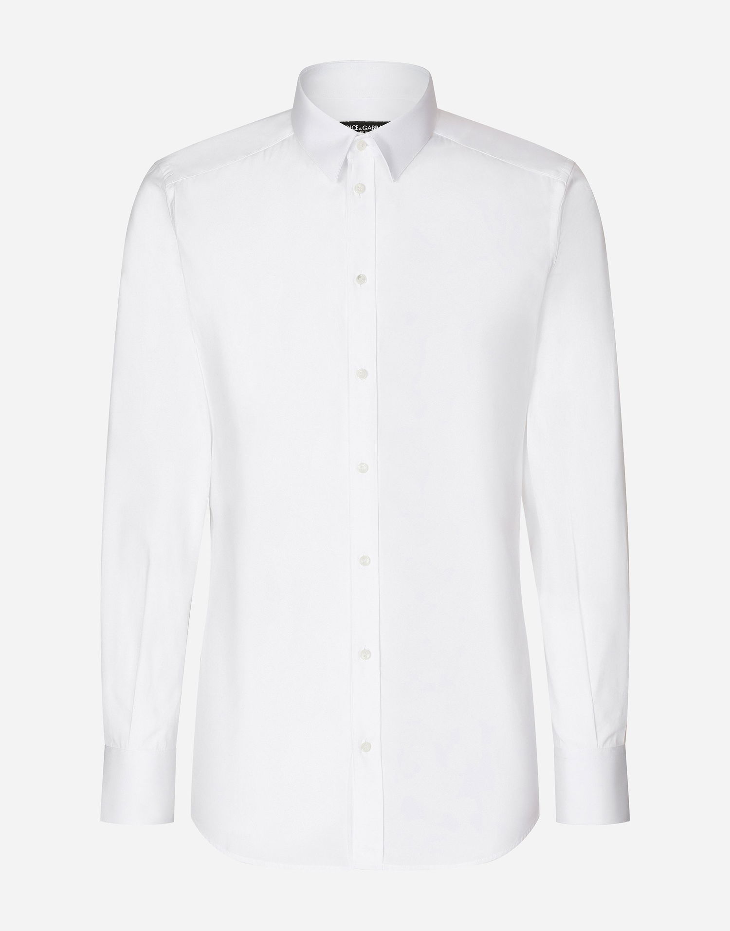 Skjorte Dolce & Gabbana Martini Cotton Shirt Hvid | G5EJ1TFU5U8W0800, 0