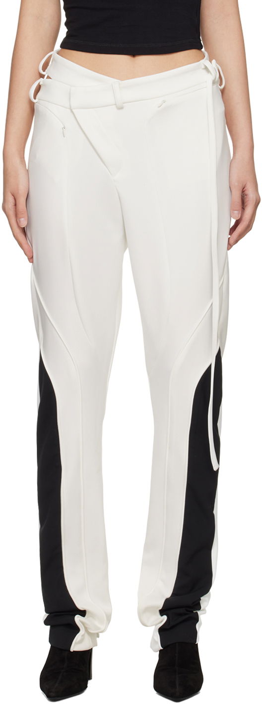 Bukser Ottolinger Ottolinger Asymmetric Trousers Hvid | 2303503