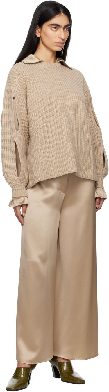 Sweater Nanushka Nanushka Jacint Cutout Detail Sweater Beige | NW25RSSW11674, 3