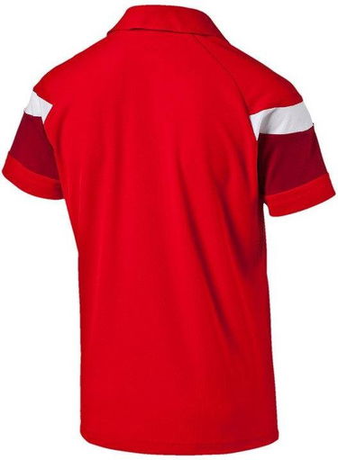Polo skjorte Puma Spirit II Kids Polo Shirt Rød | 654660-001, 1