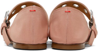 Skopleje Aeyde Aeyde Uma Eyelet Ballerina Flats Lyserød | A11-FL-RKLS08FL159-SS25-1018-069, 1