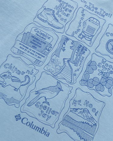 T-shirt Columbia Short Sleeve Graphic T-Shirt Blå | 1989781431, 2