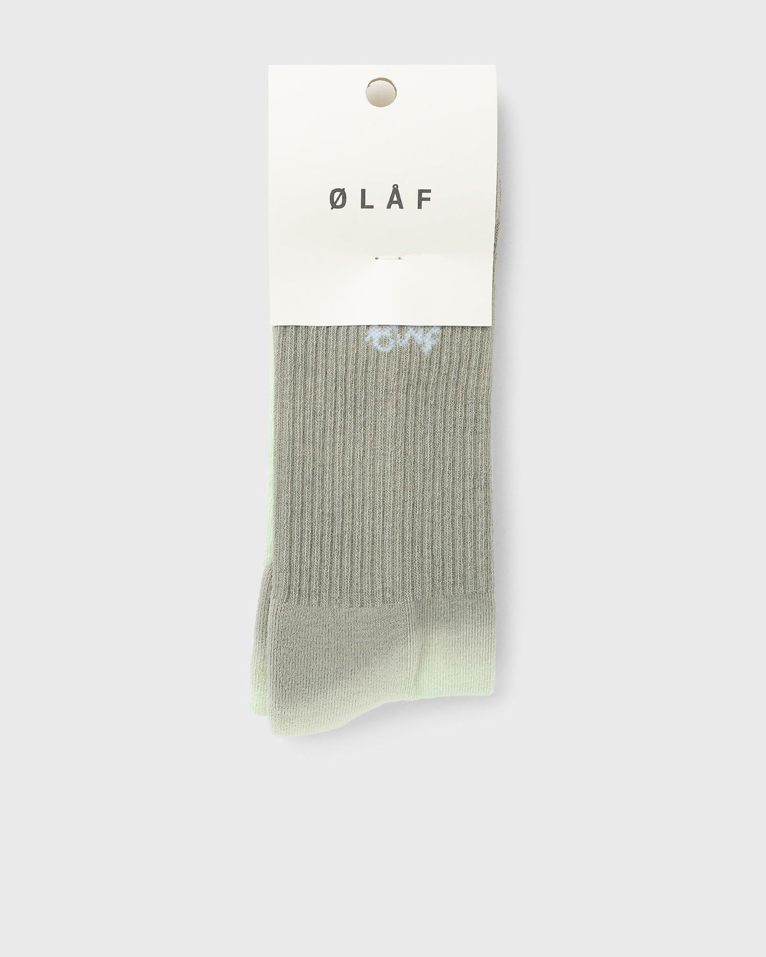 Sokker ØLÅF Gradient Signature Socks Grøn | A210807-LIGHTSAGE, 1