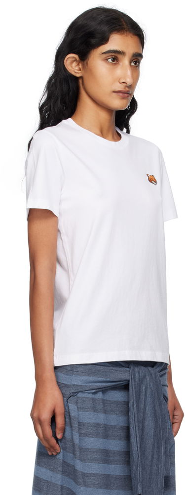 T-shirt MAISON KITSUNÉ Maison Kitsuné Fox Head T-Shirt Hvid | PW00113KJ7026, 1