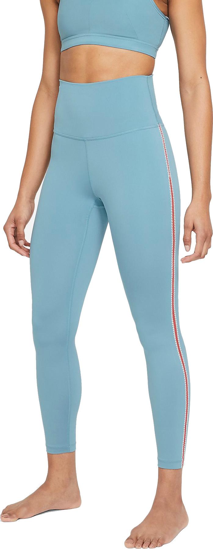 Leggings Nike Nike NY Crochet 7/8 Tight Leggings Blå | da1037-424, 0