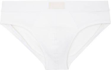 Krop SKIMS Three-Pack Cotton Briefs Hvid | BO-BRF-5633M, 1