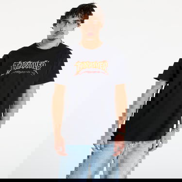 T-shirt Thrasher Thrasher Cracked by Exteenager T-Shirt L Sort | 145773, 0