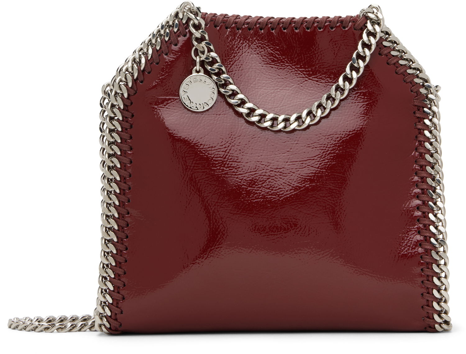 Skuldertaske Stella McCartney Tiny Falabella Shoulder Bag Bourgogne | 391698WP0495, 0
