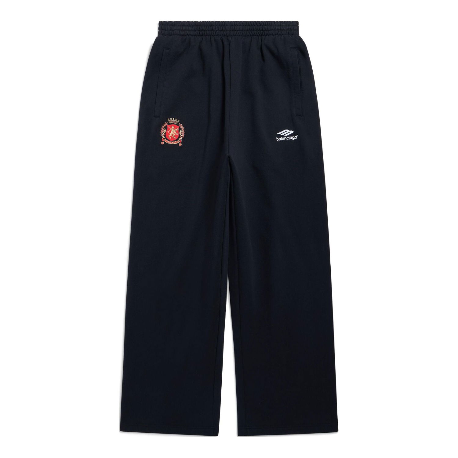 Joggingbukser Balenciaga Baggy Soccer Sweatpants Sort | 777708TPVW31070, 0