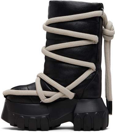 Sneakers og sko Rick Owens Concordians Lunar Mega Tractor Boots Sort | RP02E4862 LGYPW3, 2