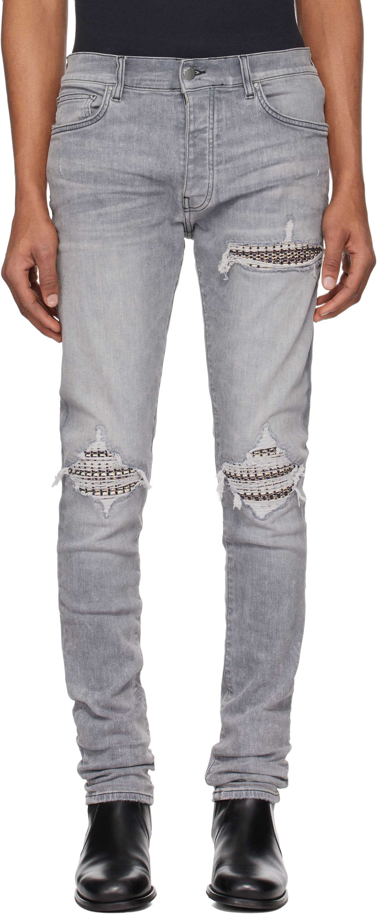 Jeans AMIRI AMIRI Boucle MX1 Jeans Grå | AMDNSY1119, 0