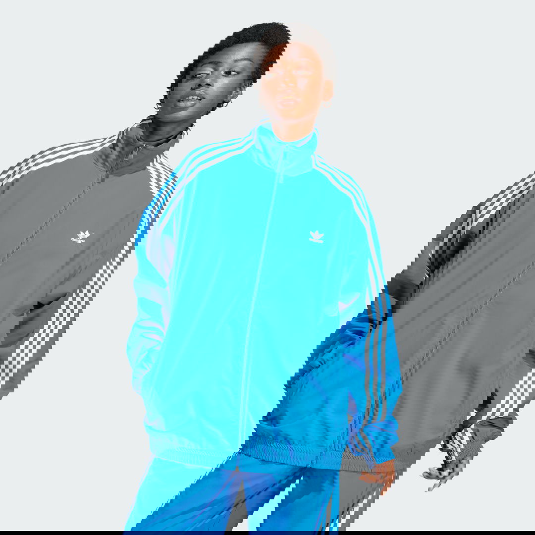 Jakke adidas Originals Adilenium Oversized Track Top Blå | IV9337, 0