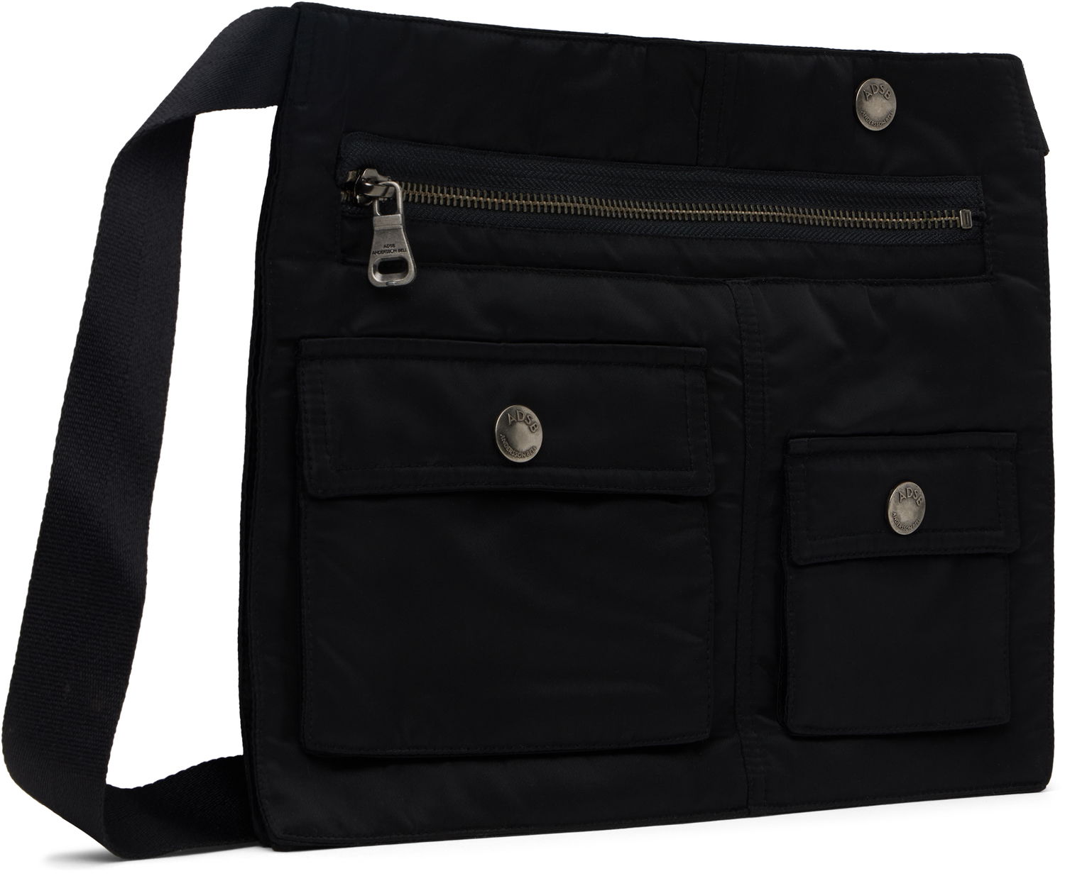 Skuldertaske Andersson Bell Andersson Bell 3Way Pocket Messenger Bag Sort | aaa414m, 1