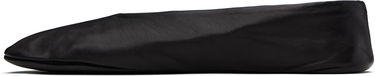 Sneakers og sko The Row The Row Stella Slipper Ballerina Flats Sort | F1638-N66, 2