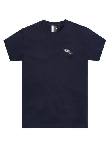 T-shirt KITH Botanical Floral Tee Mørkeblå | KH3999 413