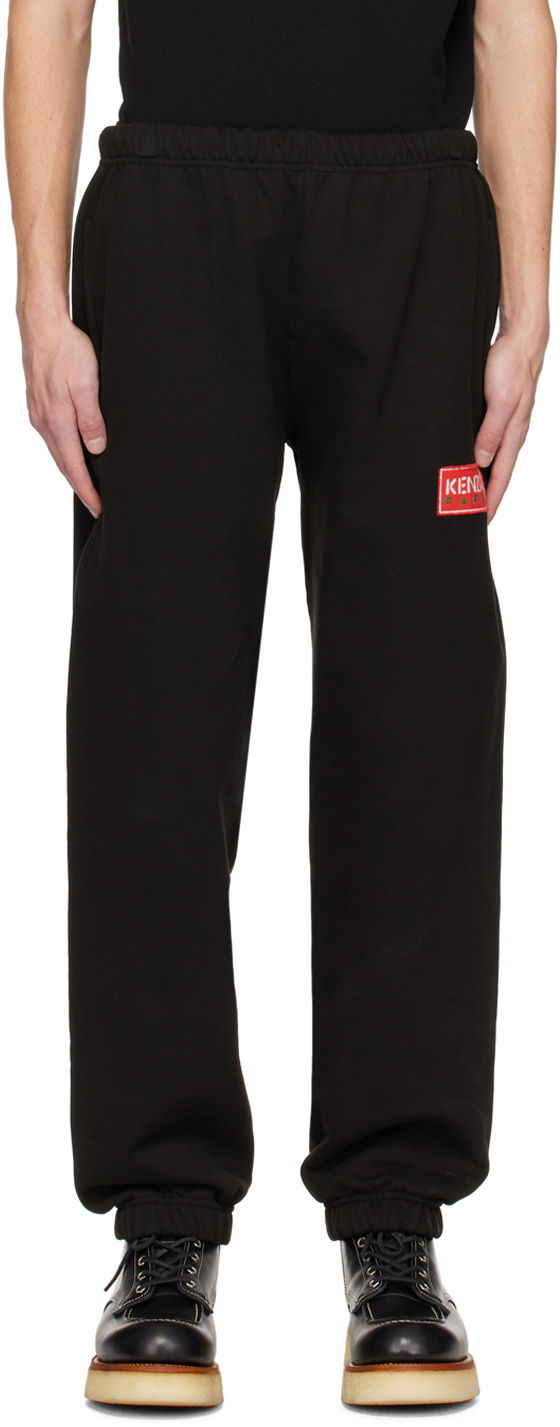 Joggingbukser KENZO Paris Classic Lounge Sort | FD55PA7664ME, 0
